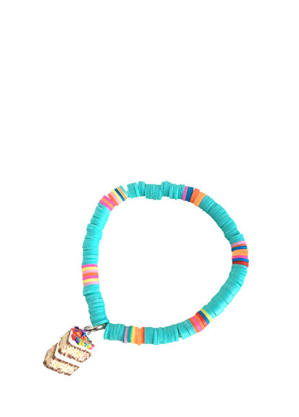 Çok Renkli Pasta Dilimi Kız Çocuk Bileklik