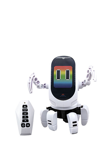 Octobot Beyaz Programlanabilir Akıllı Robot 
