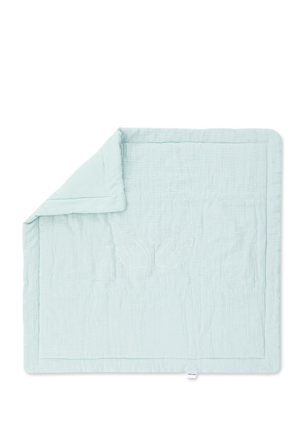 Mint Müslin Pamuklu Bebek Battaniyesi 