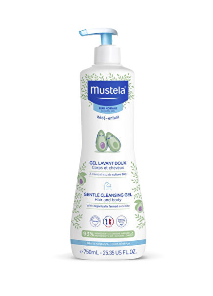 Organic Avocado Newborn Baby Shampoo 750 ml