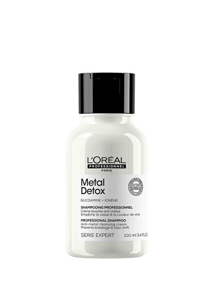 Paris Serie Expert Metal Detox Anti-Metal Purifying Shampoo for Colored and Lightener Treated Hair 100 ml