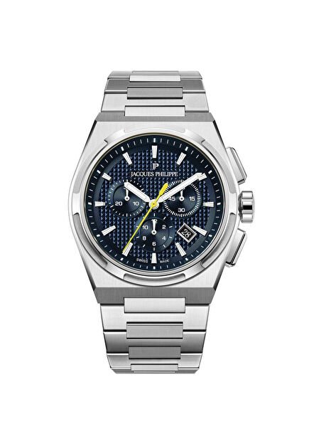 JPQGC411336XS Metalik Gri Çelik Erkek Kol Saati