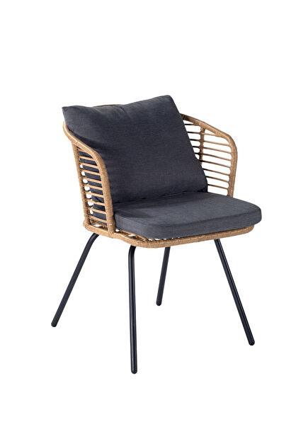 Posh Rattan Bahçe Sandalyesi