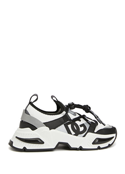Black White Boys Sneakers