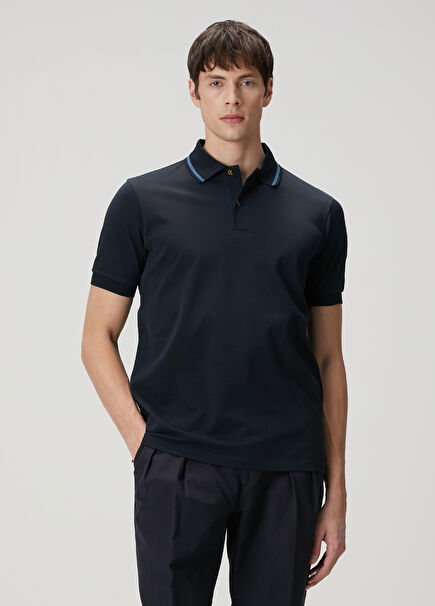 Navy Blue Polo T-Shirt