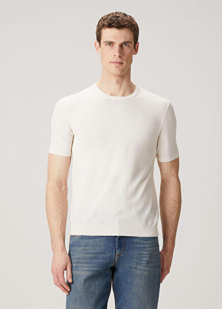 Ecru Basic T-Shirt
