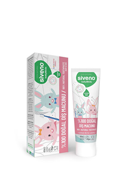 Doğal Florürsüz Bebek Diş Macunu 50 ml