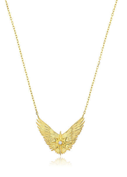 Atria Yıldız 14 Ayar Altın Kadın Kolye