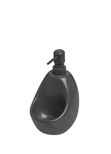 Joey Charcoal Liquid Soap Dispenser and Brush Holder 591 ml