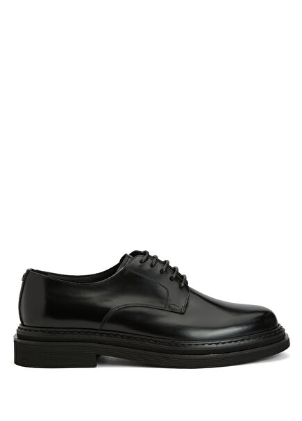 Black Men's Leather Shoes