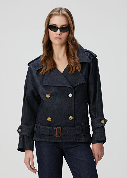 Dark Blue Denim Jacket