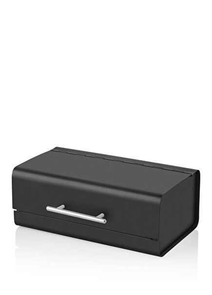 Black Galvanized Coating Bread Box