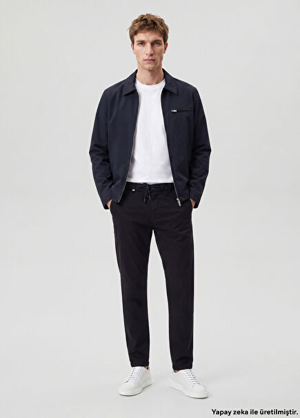 Navy Blue Sports Pants