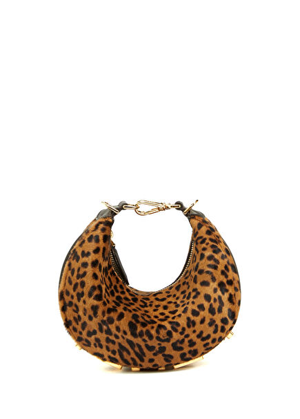 Fendigraphy Siyah Kahve Kadın Deri Çanta