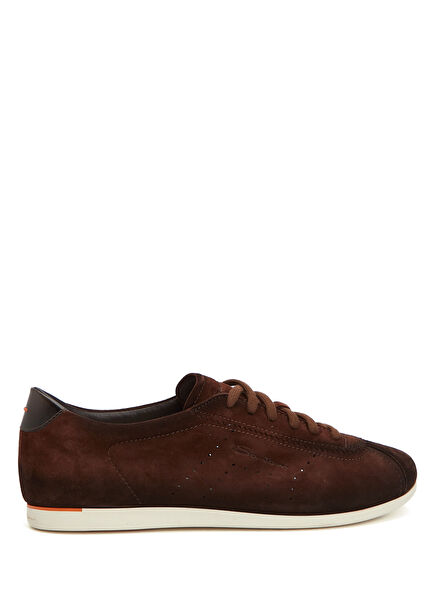 Yorker Dark Brown Women's Suede Sneakers