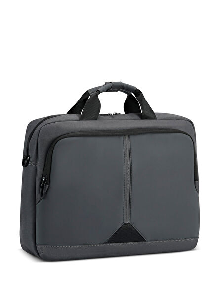 41227301 Stock Exchange Ufficio 2 Dumpster 1 15.6" Clayton Nero Anthracite Unisex Briefcase