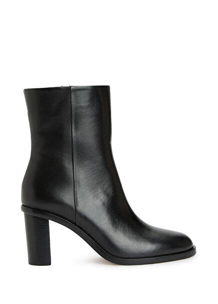 Black Women's Leather Boots