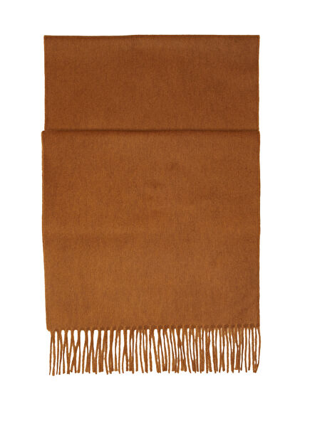 Arran Brown Men's Cashmere Scarf