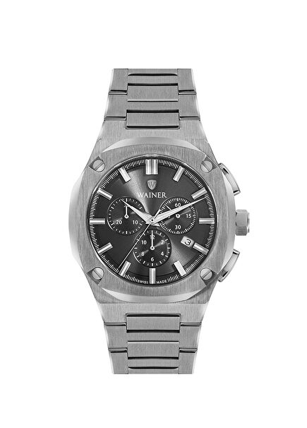 WA.10000-B Çelik Gümüş Erkek Kol Saati