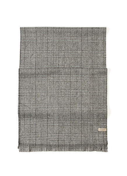 Black And White Men's Scarf