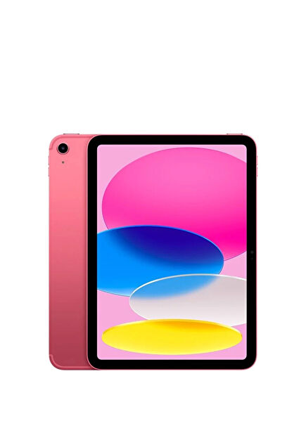 iPad A16 11" Wi-Fi + Cellular 256GB Pembe Tablet MD7N4TU/A