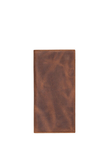 BloomTenuta Urban Moccasin Brown Leather Wallet Phone Bag