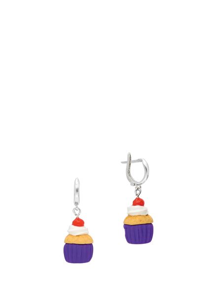 Cupcake Shaped Girl Earrings