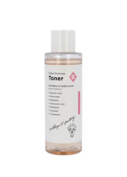 B Skin Formula Toner Arındırıcı Canlandırıcı Vitamin Yüz Toniği 250 ml