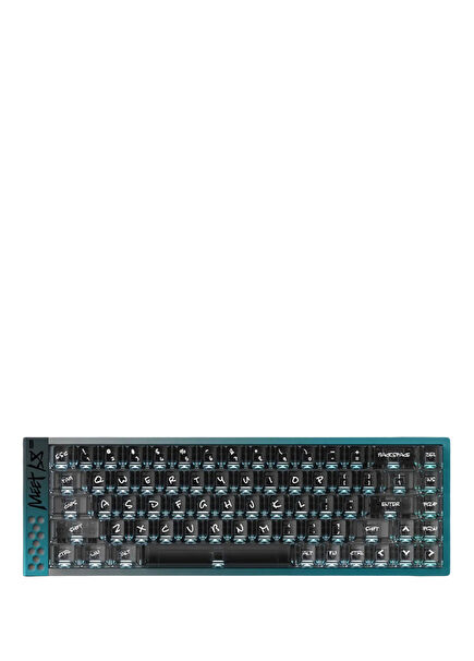 Meet68 Ultra Aurora Green 65% Omega Magnetic Switch 8K Hz Hall Effect Hotswap RGB English Mechanical Gaming Keyboard
