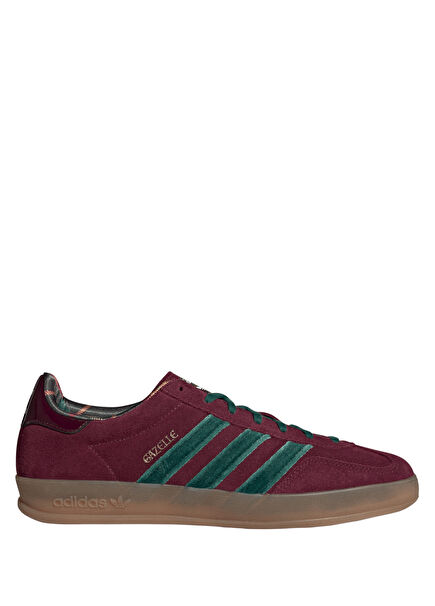 Gazelle Indoor Bordo Kadın Deri Sneaker