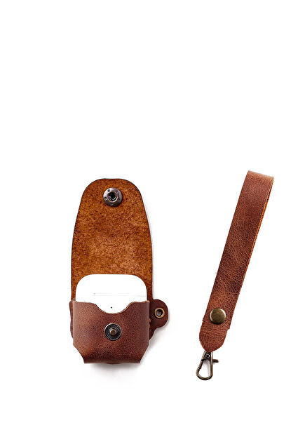 Apple AirPods 3rd Generation Handmade Tobacco Leather Case