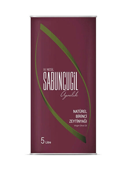 Ayvalık Geographical Indication Registered New Crop Natural First Olive Oil 5 lt