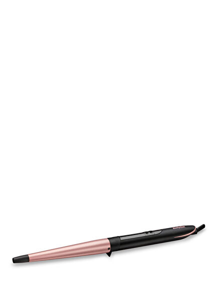 C454E Rose Quartz Black Curling Iron