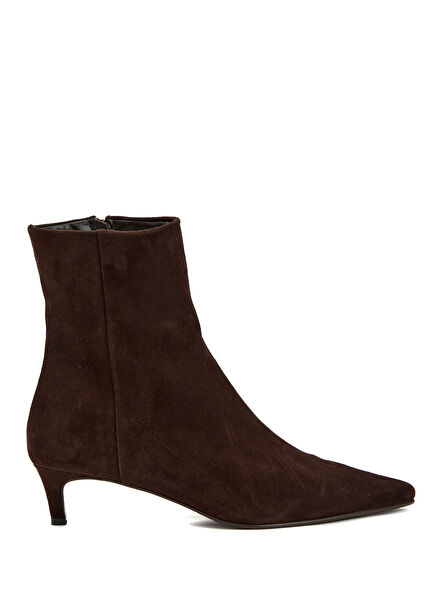 Brown Women's Suede Leather Boots