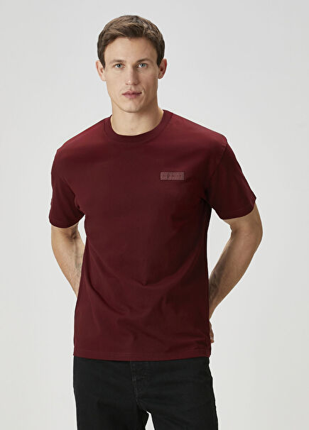 Regular Fit Bordo T-shirt