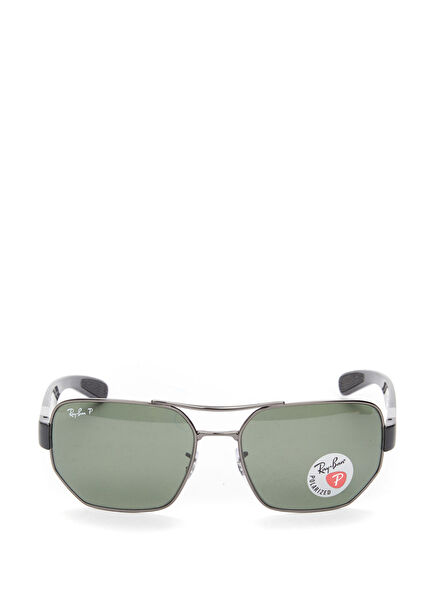 Gray Square Shaped Sunglasses