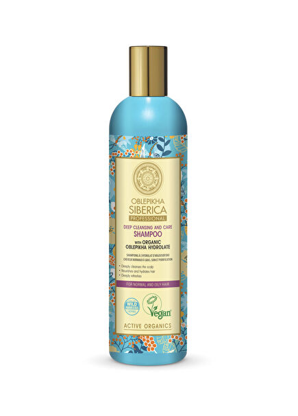 Oblepikha Extract Special Purifying Shampoo for Oily Hair 400 ml