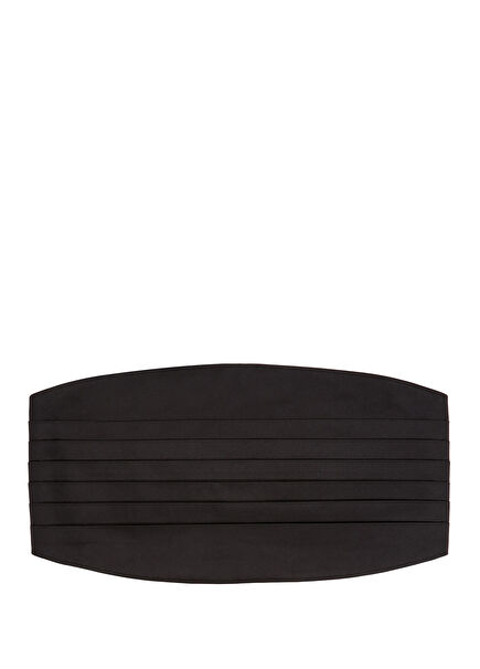 Black Silk Sash
