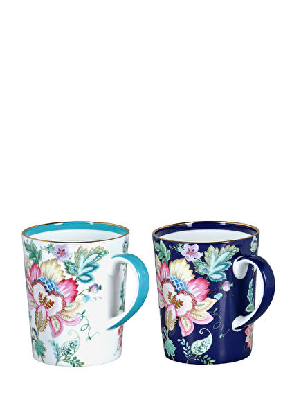 Elysia Bone Porselen 2'li Kupa Seti