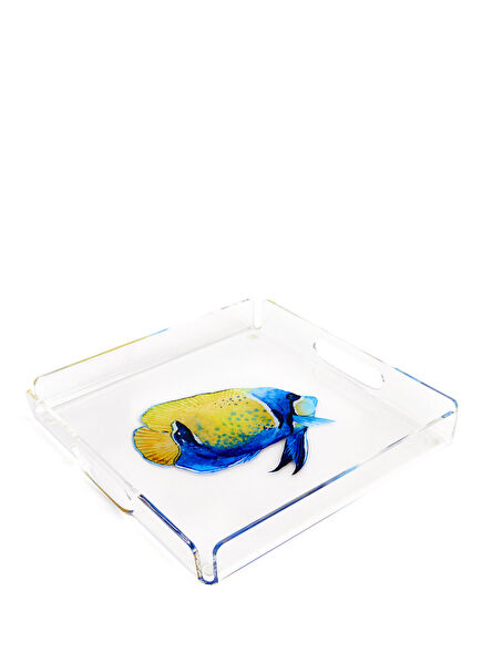 Fish Patterned Plexi Tray