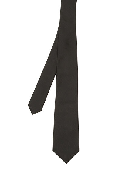 Black Silk Tie