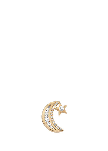 Sirius Star Kadın Xsmall Pırlanta Altın Küpe
