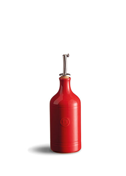 Red Ceramic Oil Dispenser