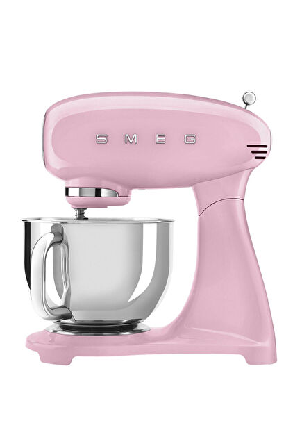 SMF03PKEU 50's Style Retro Pembe Stand Mikser