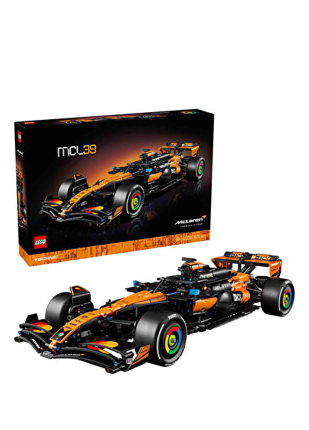Technic McLaren MCL39 F1 Araba 1675 Parça 18+ Yaş 2025 Model Araba İçeren Sergileme Modeli Yapı Oyuncağı 42228