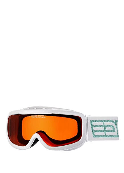 Beyaz Unisex Çocuk Kayak Gözlüğü