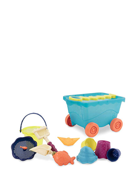 Turkuaz 10 Parça Plaj Vagonu Seti