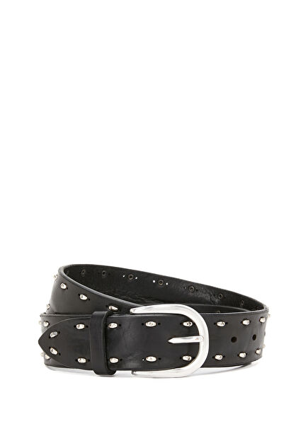 Siyah Erkek Deri Kemer