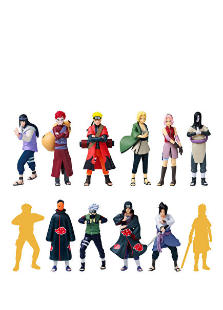 Model 1 12-Piece Collectible Character Figure Set