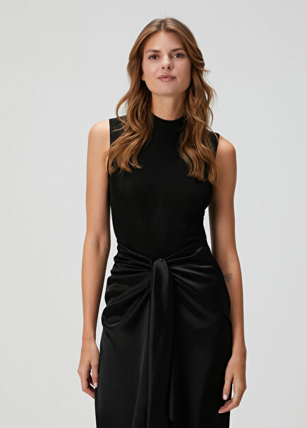 Polaris Black Bodysuit